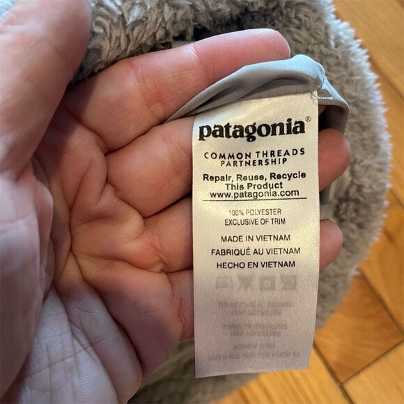 Patagonia Women's Los Gatos Fleece Vest Gray Size L Full Zip Pockets - Picture 3 of 9